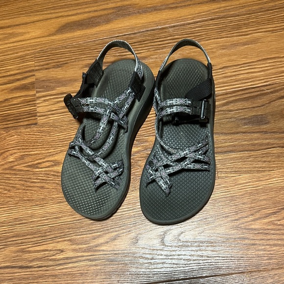 Chaco ZX2 Classic Sport Sandals Women’s 7 Gray – Adjustable Straps - Picture 1 of 5